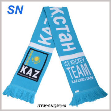 2016 Latest Design Wholesale Custom Football Scarf